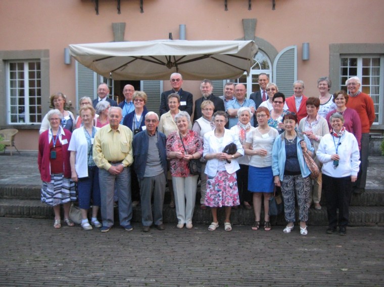 A la résidence de l'ambassade de Belgique près le Saint-Siège
